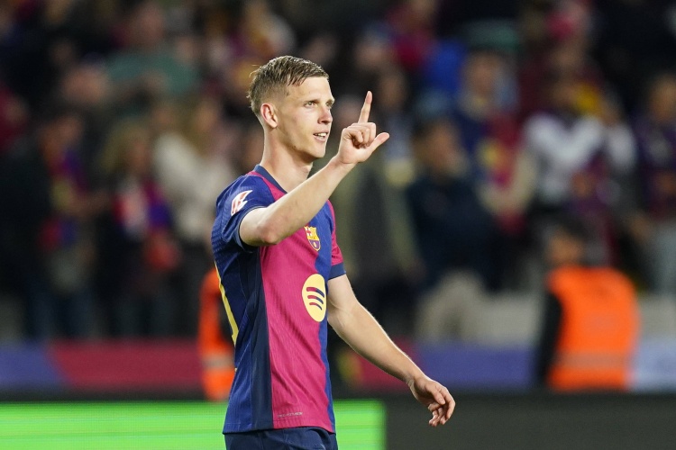 本赛季西甲9球3助攻，奥尔莫夺得五大联赛生涯首个联赛冠军