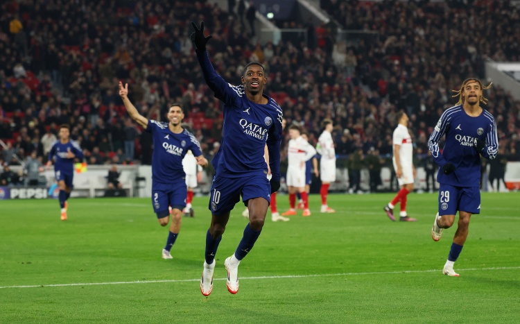 尖峰对决!欧足联预测欧冠决赛首发:登贝莱K77vs劳塔罗图拉姆