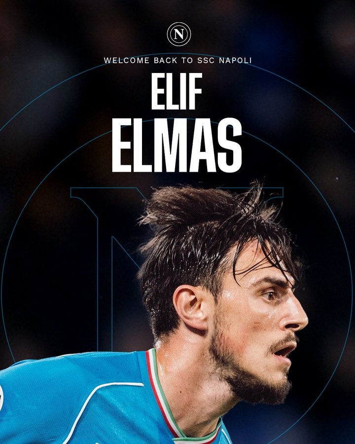 官方:莱比锡边锋埃尔马斯租借回归那不勒斯,后者可选择买断